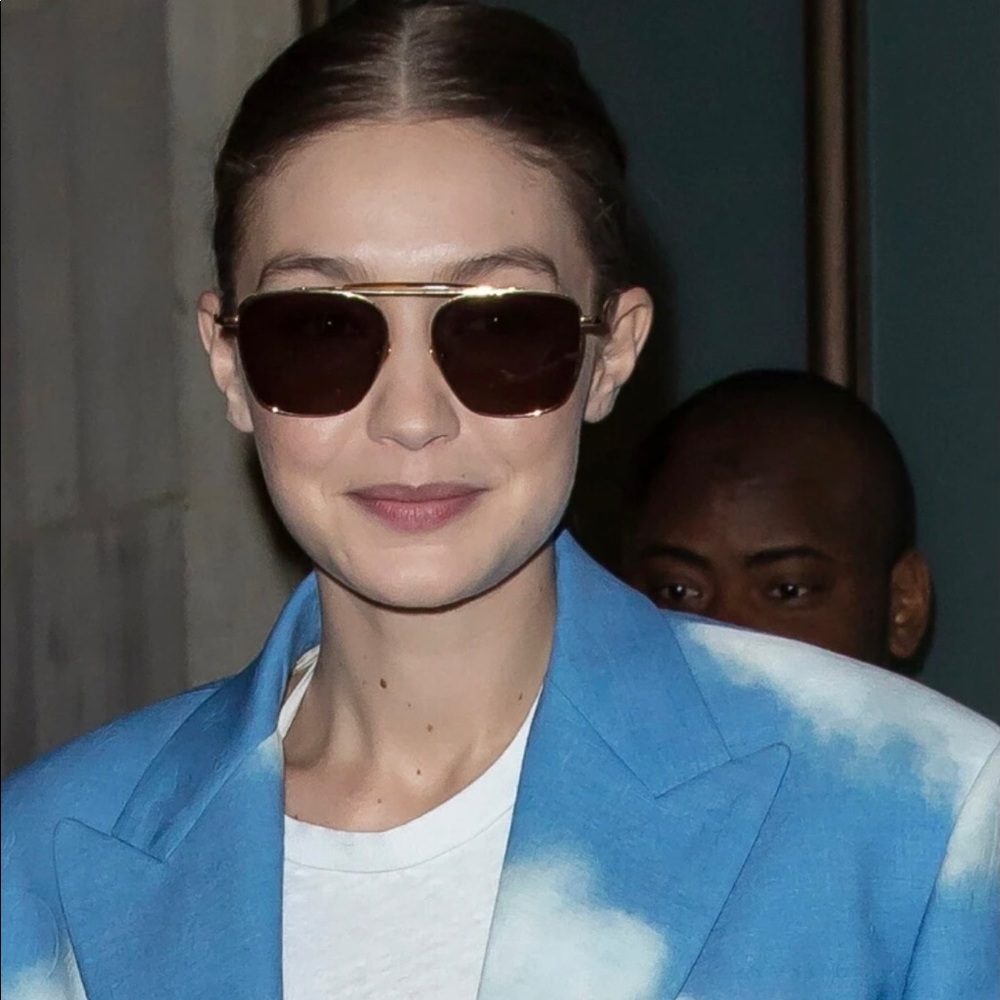 NEW Amavii Benjamin Rose Gold aviator Sunglasses